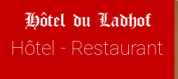 Hotel Restaurant Du Ladhof