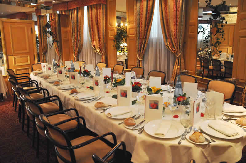 Salon privé, restaurant La Marée 75008 Paris